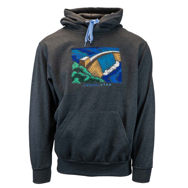 SWEATSHIRT HOODIE FIRST DAM UTAH